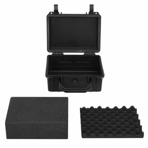 Tragbarer Flugkoffer Schwarz 24x19x11 cm