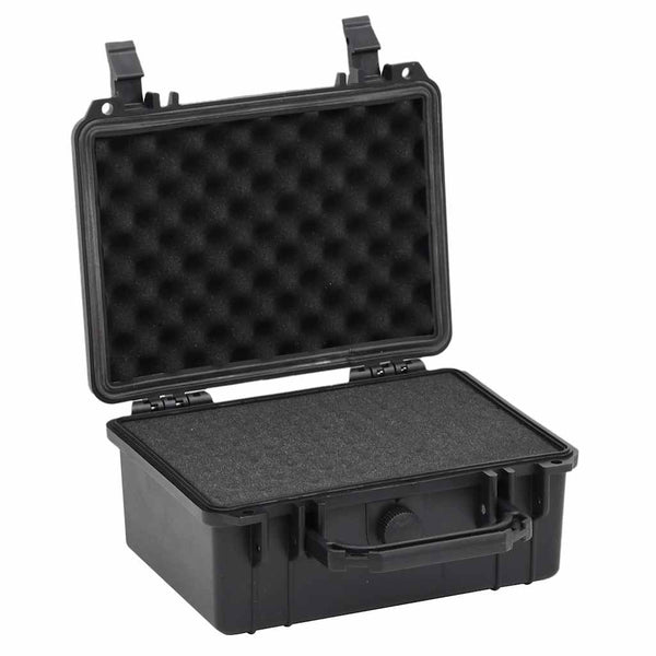 Tragbarer Flugkoffer Schwarz 24x19x11 cm