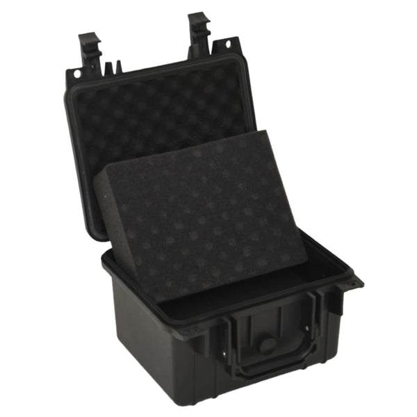 Tragbarer Flugkoffer Schwarz 27x25x18cm