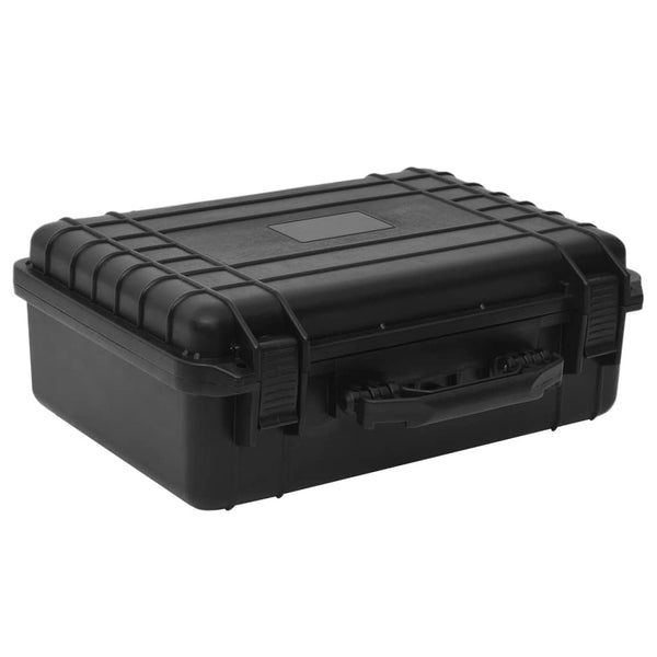 Flugkoffer Tragbar Schwarz 47x36x18 cm