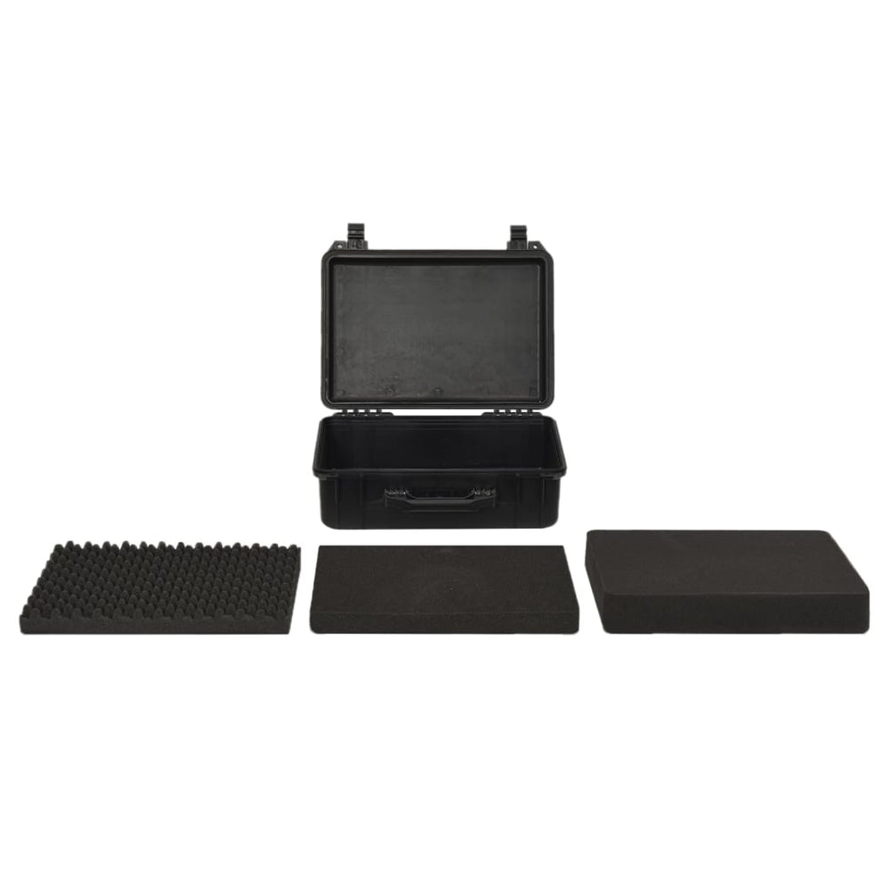 Flugkoffer Tragbar Schwarz 47x36x18 cm