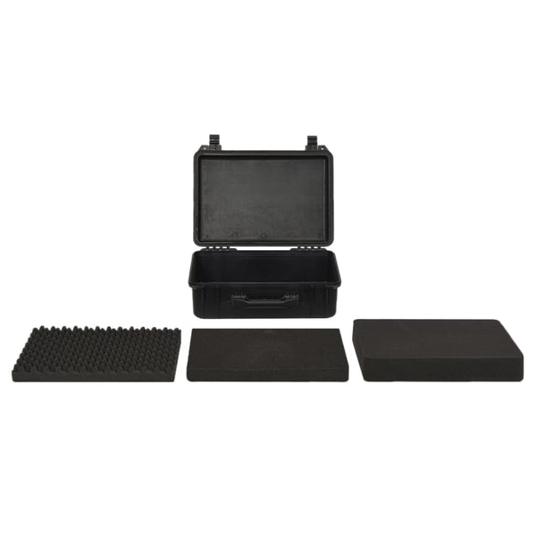 Flugkoffer Tragbar Schwarz 47x36x18 cm
