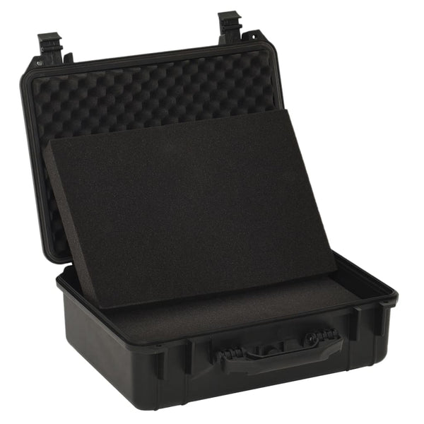 Flugkoffer Tragbar Schwarz 47x36x18 cm