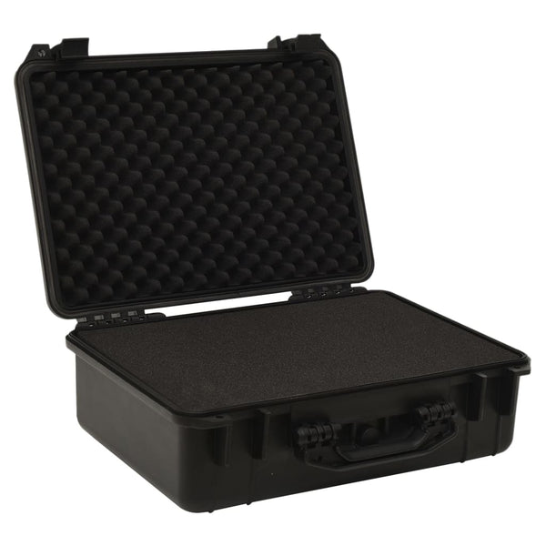 Flugkoffer Tragbar Schwarz 47x36x18 cm