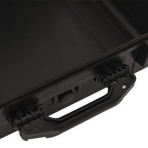 Flugkoffer Tragbar Schwarz 47x36x18 cm