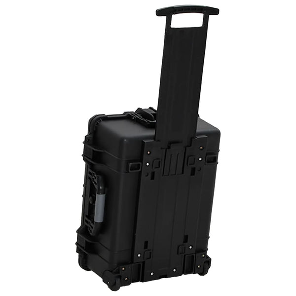 Flugkoffer mit Rollen Schwarz 58x45x27 cm