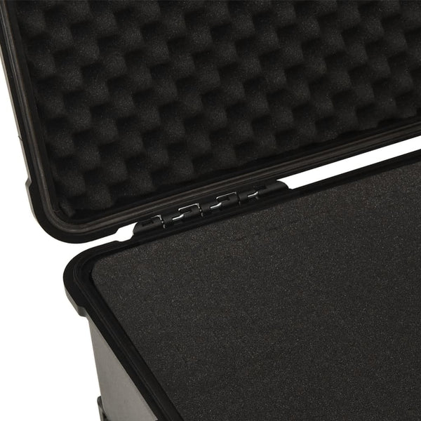 Flugkoffer mit Rollen Schwarz 58x45x27 cm