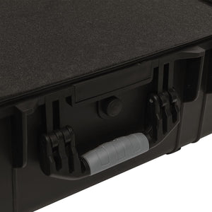 Flugkoffer mit Rollen Schwarz 58x45x27 cm