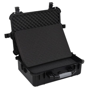 Flugkoffer Tragbar Schwarz 52x40x19 cm
