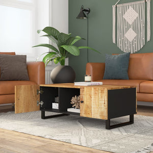 Couchtisch Mango Massivholz 100x54 cm