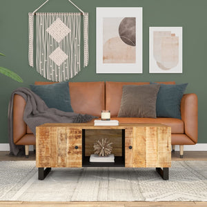 Couchtisch Mango Massivholz 100x54 cm