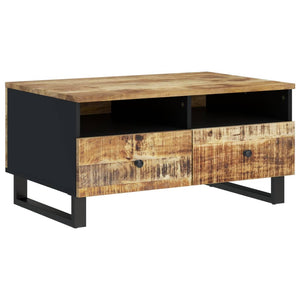 Couchtisch Mango Massivholz 80x54 cm
