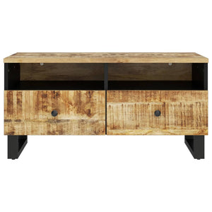 Couchtisch Mango Massivholz 80x54 cm