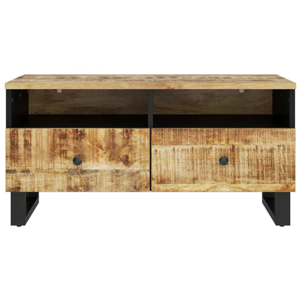 Couchtisch Mango Massivholz 80x54 cm