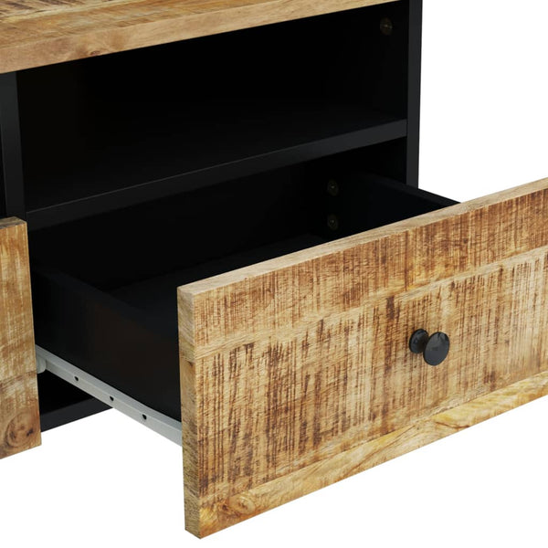 Couchtisch Mango Massivholz 80x54 cm