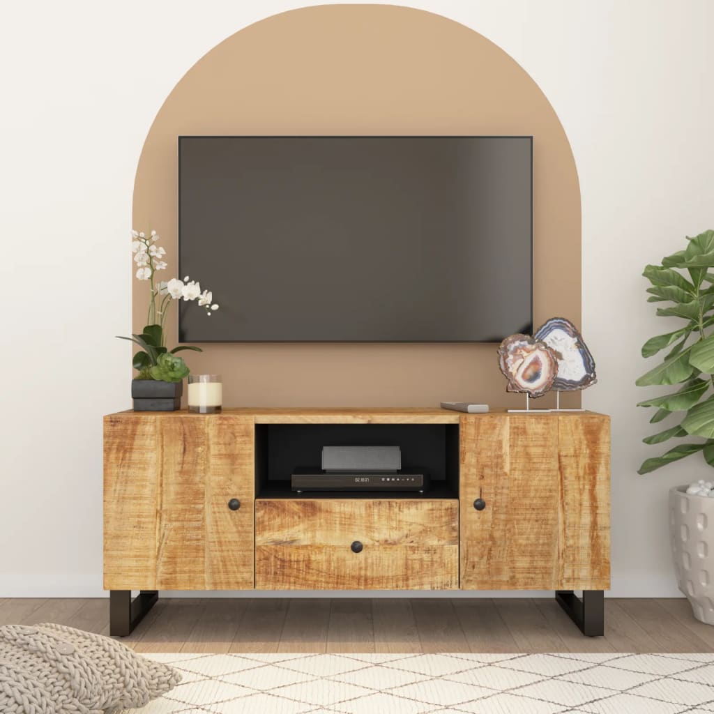 TV-Schrank Mango Massivholz 105 cm