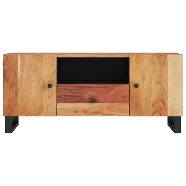 TV-Schrank Akazie Massivholz 105 cm