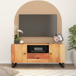 TV-Schrank Akazie Massivholz 105 cm