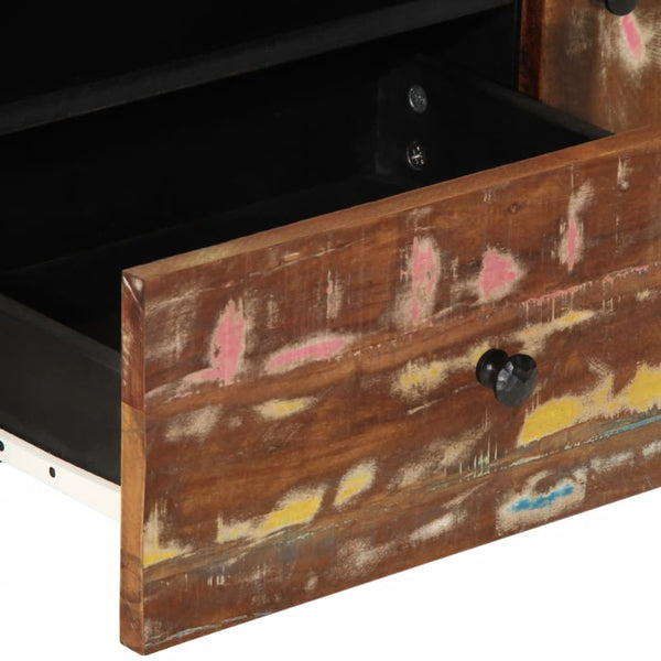 TV-Schrank Altholz Massiv 105 cm