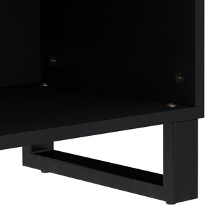 vidaXL Meuble TV 80x33x46 cm Bois d'acacia massif et bois d'ingénierie