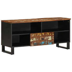 Meuble TV vidaXL 100x33x46 cm en bois de récupération massif et bois d'ingénierie