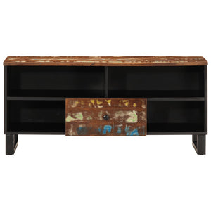 Meuble TV vidaXL 100x33x46 cm en bois de récupération massif et bois d'ingénierie