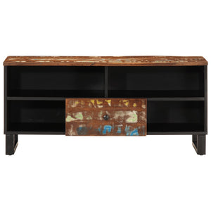 Meuble TV vidaXL 100x33x46 cm en bois de récupération massif et bois d'ingénierie