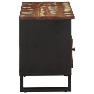 Meuble TV vidaXL 100x33x46 cm en bois de récupération massif et bois d'ingénierie