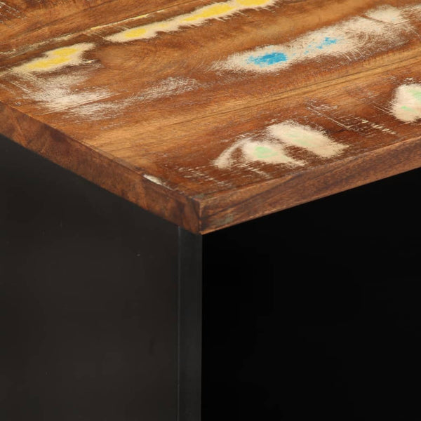 Meuble TV vidaXL 100x33x46 cm en bois de récupération massif et bois d'ingénierie