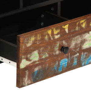 Meuble TV vidaXL 100x33x46 cm en bois de récupération massif et bois d'ingénierie