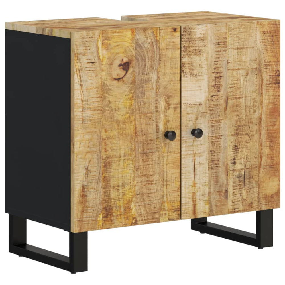 Waschbeckenunterschrank Mango Massivholz