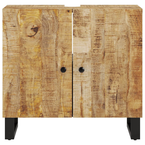 Waschbeckenunterschrank Mango Massivholz
