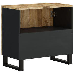 Waschbeckenunterschrank Mango Massivholz