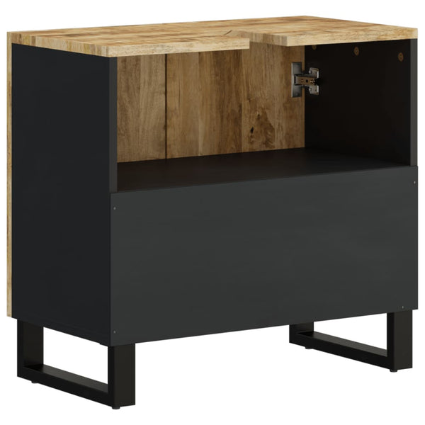 Waschbeckenunterschrank Mango Massivholz