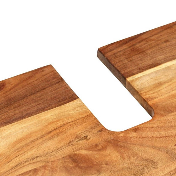 Waschbeckenunterschrank Akazie Massivholz