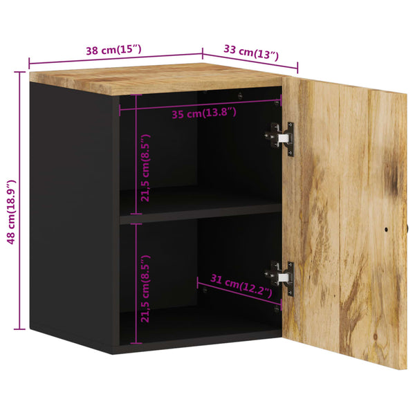 Mango Bad-Wandschrank 38x48 cm
