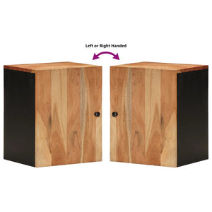 Akazie Bad-Wandschrank, 38x33x48 cm