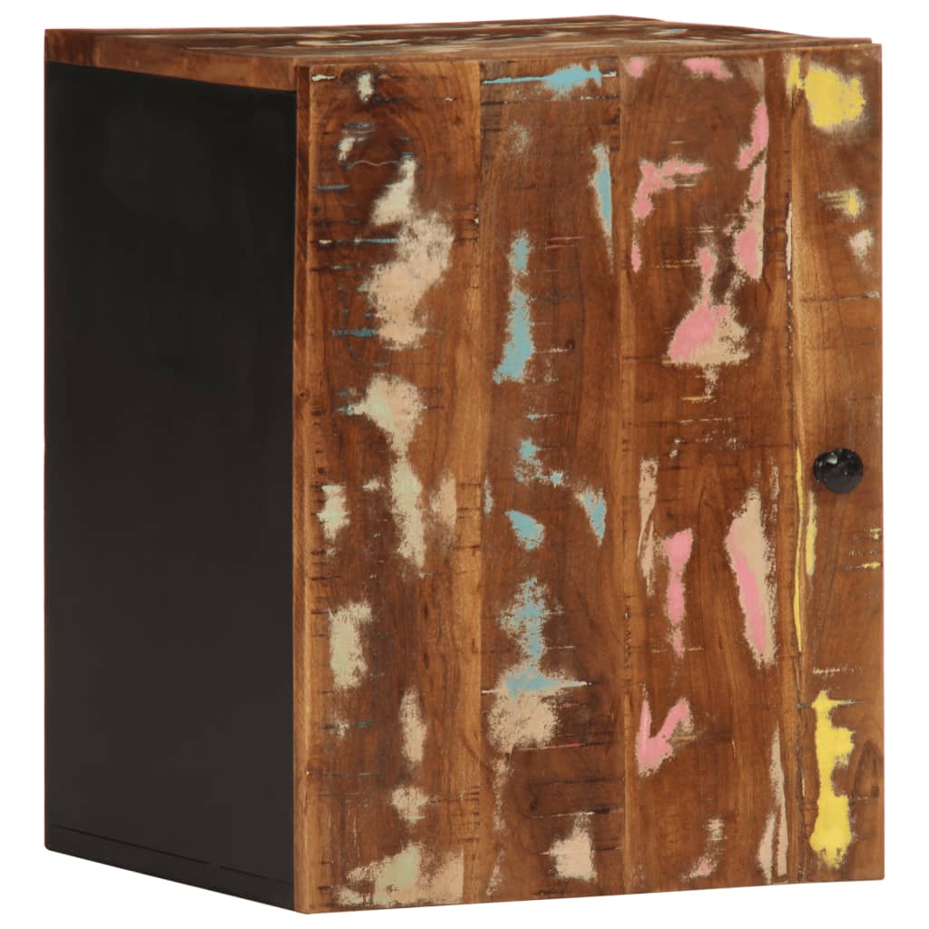 Bad-Wandschrank Altholz 38x33x48cm