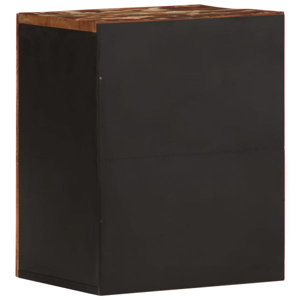 Bad-Wandschrank Altholz 38x33x48cm