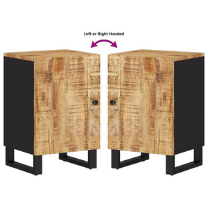 Badschrank Mango Massivholz 38x33x58 cm