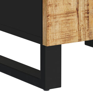 Badschrank Mango Massivholz 38x33x58 cm