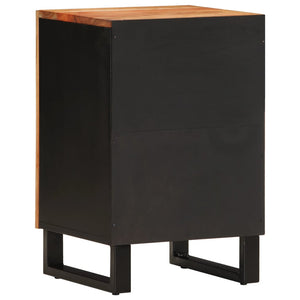 Akazie Badschrank Massivholz 38x33x58cm