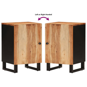 Akazie Badschrank Massivholz 38x33x58cm