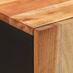 Akazie Badschrank Massivholz 38x33x58cm