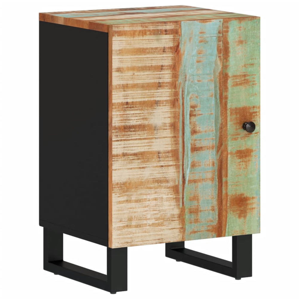 Badschrank Altholz Massiv 38x33x58 cm