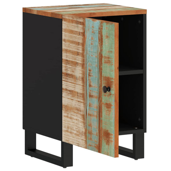 Badschrank Altholz Massiv 38x33x58 cm