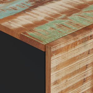 Badschrank Altholz Massiv 38x33x58 cm