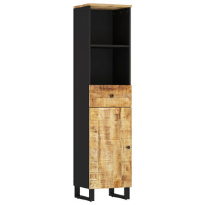 Mango Badschrank Massivholz 38x33x160 cm