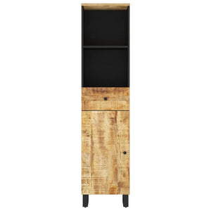 Mango Badschrank Massivholz 38x33x160 cm