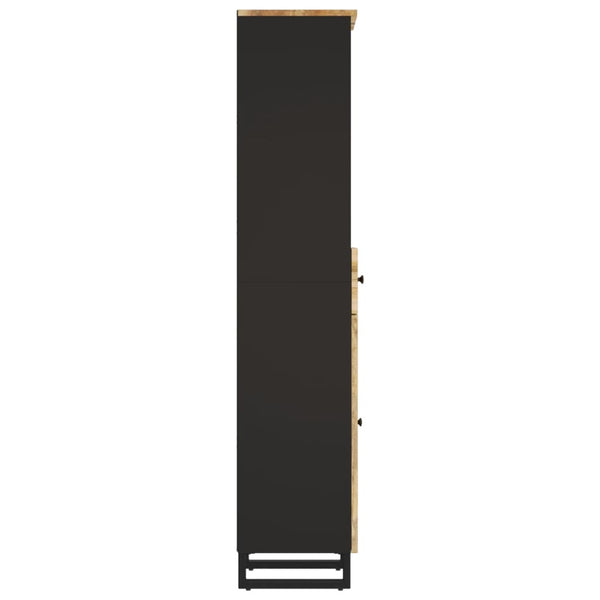 Mango Badschrank Massivholz 38x33x160 cm